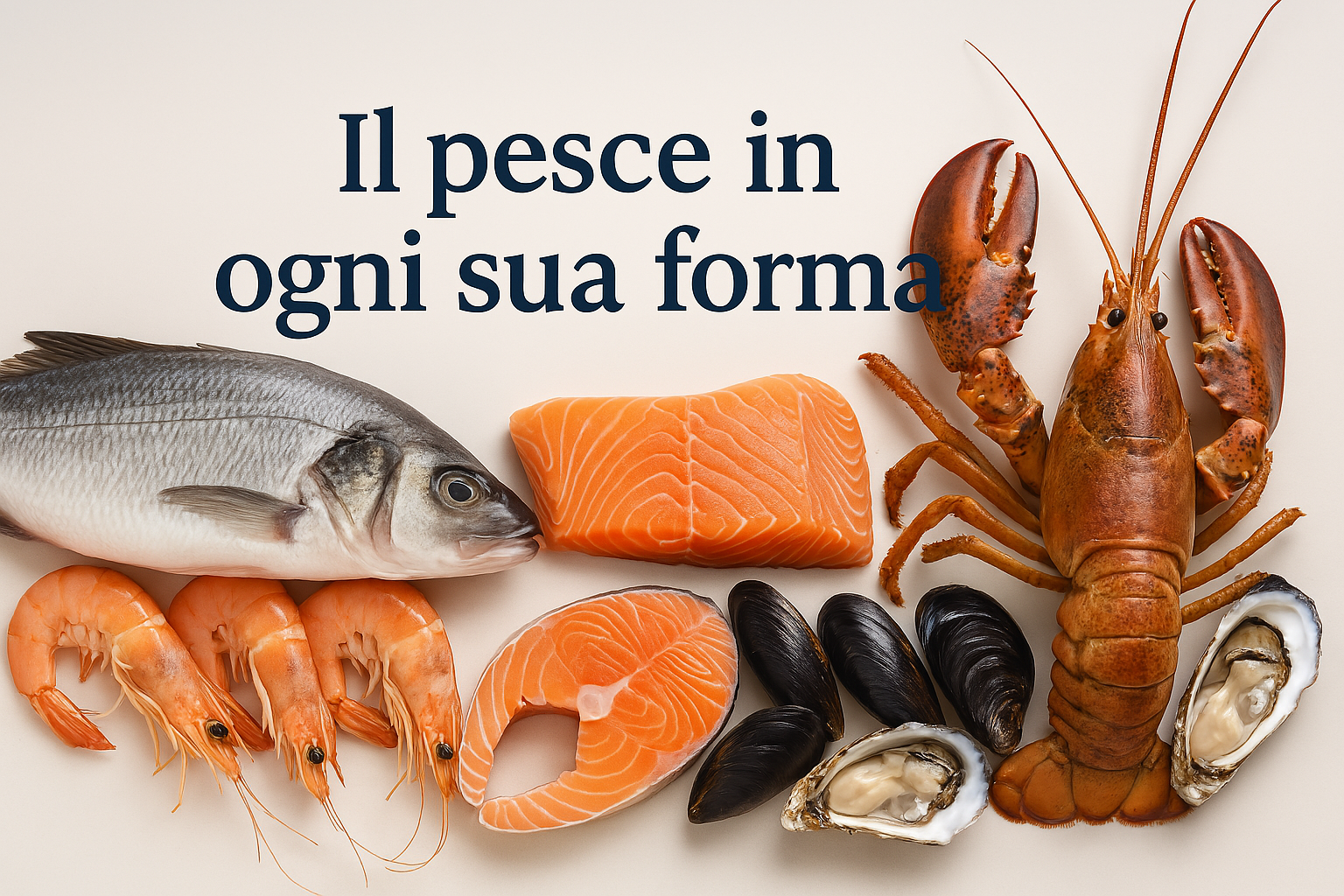 Il pesce in ogni sua forma